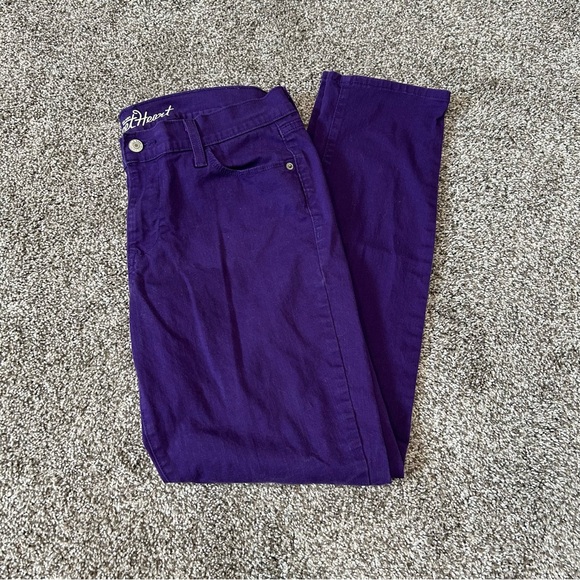 Old Navy Sweetheart Purple Jeans - Picture 1 of 6